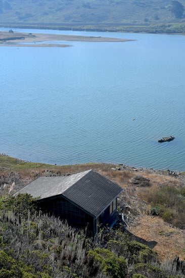 Estuary where the Russian River meets the Sonoma Coast, a breath taking 35 minute drive along the coast from our Estate Vineyard.