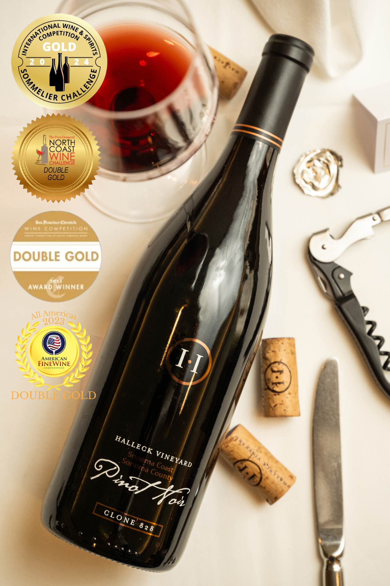 Pinot Noir Sonoma Coast Clone 828, 2019