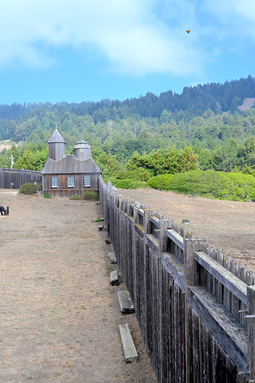 Fort Ross Historic Park on the Sonoma Coast, an hour from our Sebastopol Hills Estate Vineyard wine tasting room. 