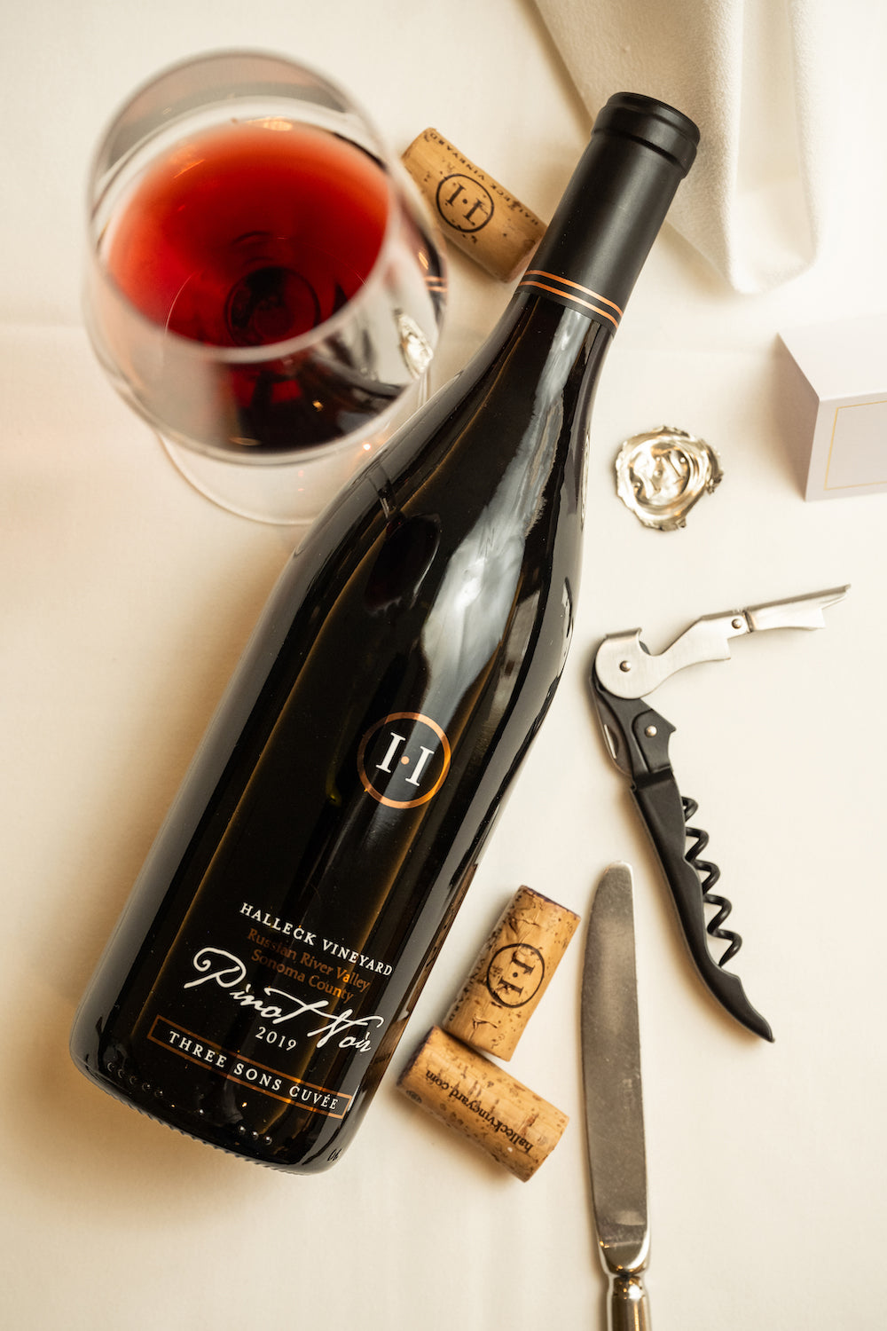 Pinot Noir Russian River Three Sons Cuvee, 2019 – Halleck Vineyard