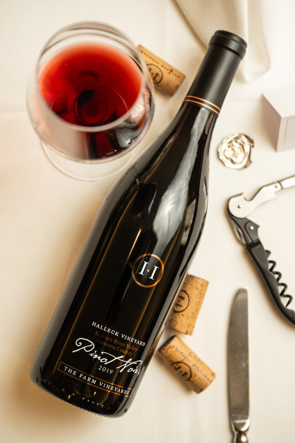 Pinot Noir Russian River The Farm Vineyard, 2019 – Halleck Vineyard