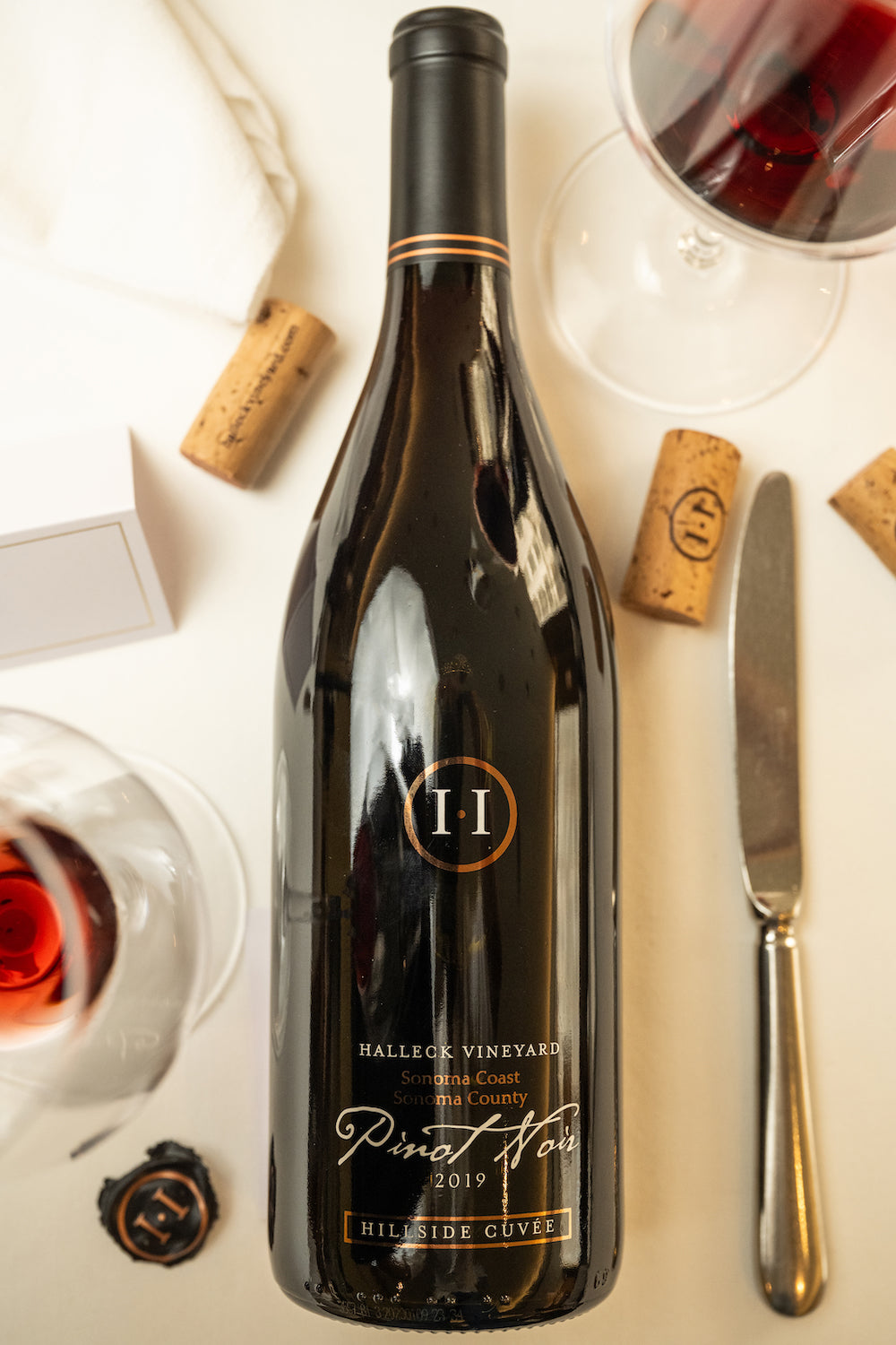 Pinot Noir Sonoma Coast Hillside Cuvee, 2019 – Halleck Vineyard