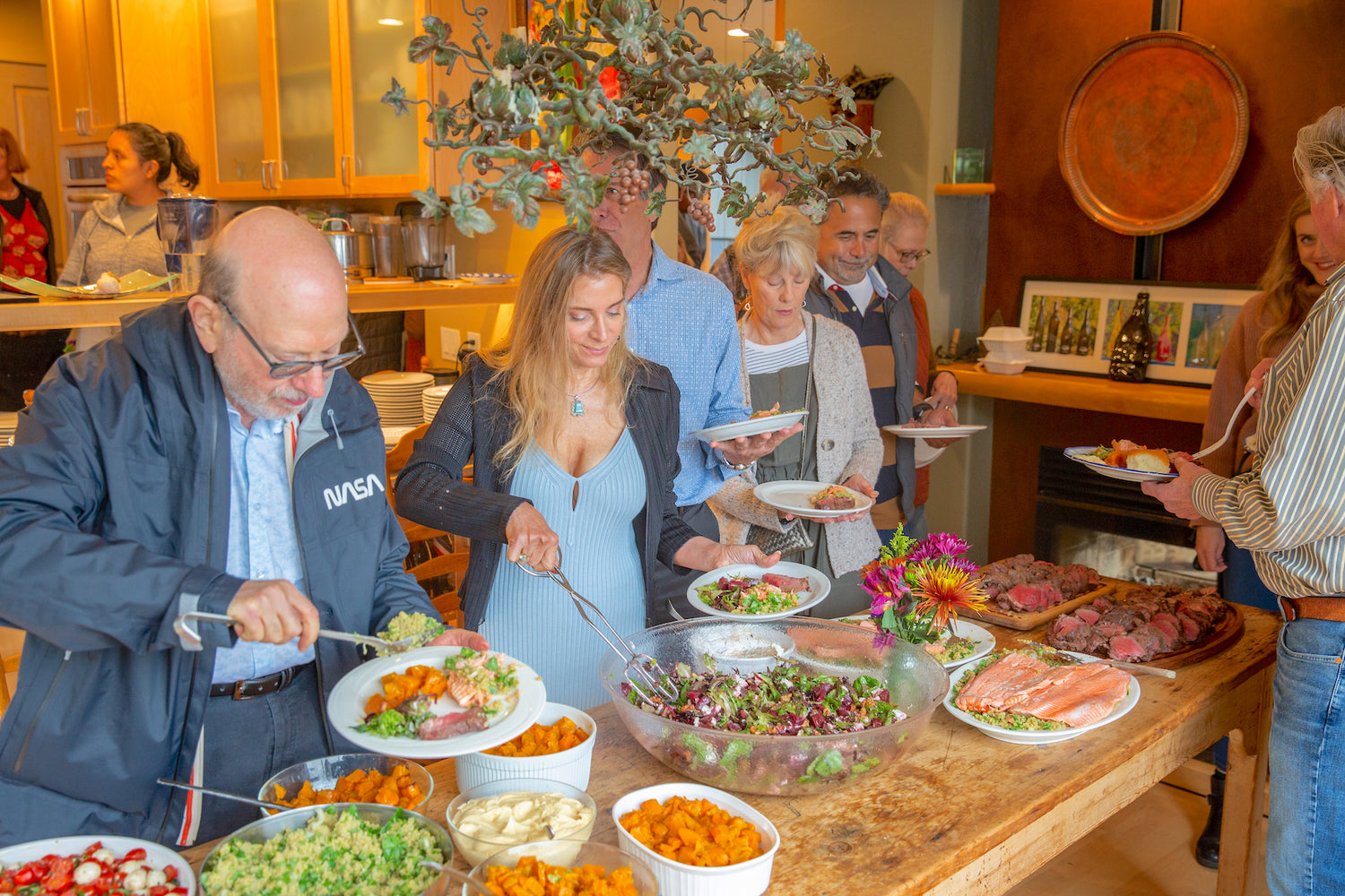 Harvest party Sonoma winery